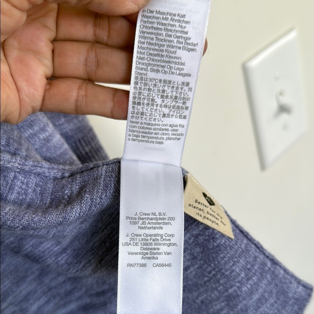 Madewell Women's Blue Open-Front Sweater - Picture 7 of 10